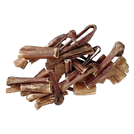 Aparas de nervo de touro snack natural para cães