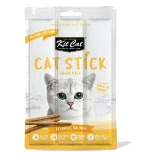 Snack para gatos Kit Cat Cat Stick salmão do Atlântico 15 g