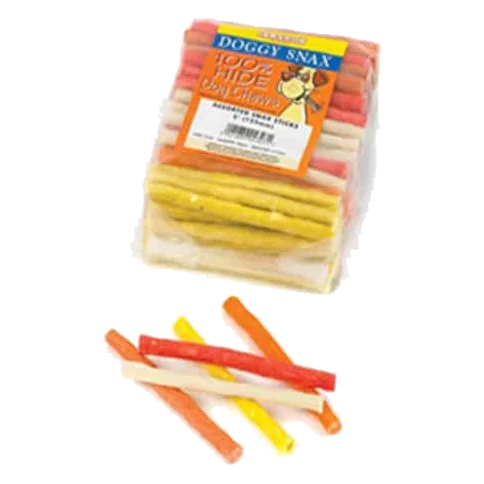 Snacks de pele Hide Snax para cães, 100 unidades