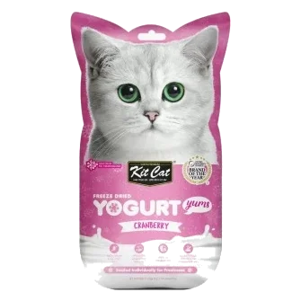 Snacks para gatos Kit Cat Yogurt Yums arando 10 g