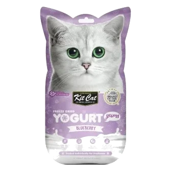 Snacks para gatos Kit Cat Yogurt Yums mirtilo 10 g