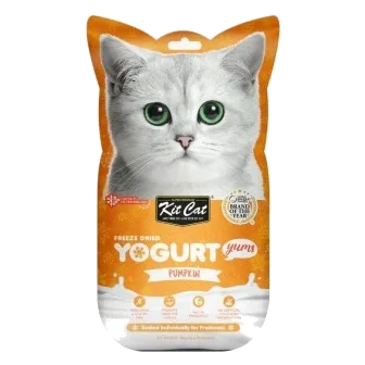 Snacks para gatos Kit Cat Yogurt Yums abóbora 10 g