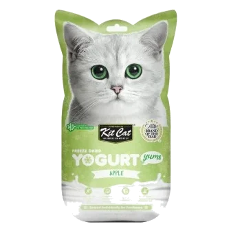 Snacks para gatos Kit Cat Yogurt Yums maçã 10 g