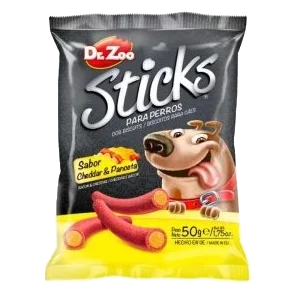 Sticks sabor cheddar e toucinho Dr. Zoo para cães