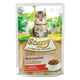 Comida húmida para gatos Stuzzy Cat vaca, saqueta de 85 g