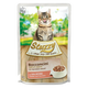 Comida húmida para gatos Stuzzy Cat salmão, saqueta de 85 g