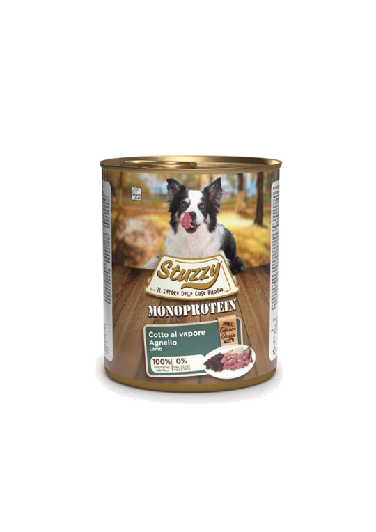 Comida húmida para cães Stuzzy Monoprotein borrego fresco
