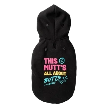 Sweat com capuz para cães FuzzYard All About Butts