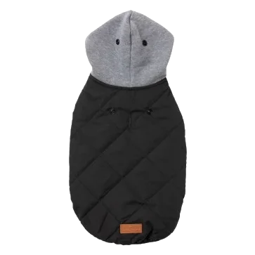Sweat com capuz para cães FuzzYard Cremorne preta