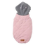 Sweat com capuz para cães FuzzYard Cremorne rosa