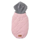 Sweat com capuz para cães FuzzYard Cremorne rosa