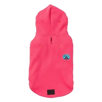 Sweat com capuz para cães FuzzYard The Homies rosa