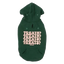 Sweat com capuz para cães FuzzYard Treats verde
