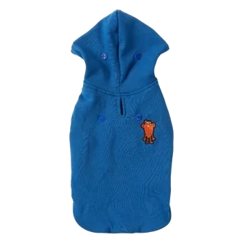 Camisola com capuz para cães FuzzYard Yardsters azul