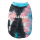 Sweatshirt para cães FuzzYard Smiley Tie-rus azul multicolor