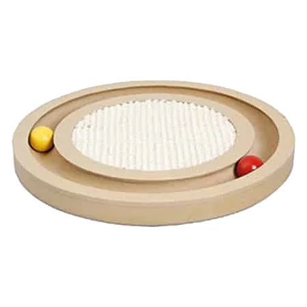 Tábua arranhador de madeira Infinity para gatos