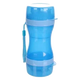Copo de viagem 2 em 1 Bassie azul para água e comida