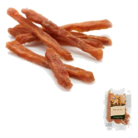 Tiras de peito de frango para cães, 100 g ou 500 g