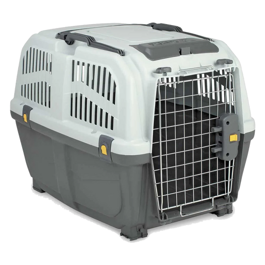 Transportadora para cães Skudo IATA cinzenta