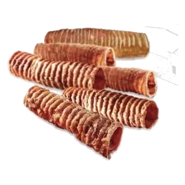 Traqueia de vaca para cães, 18 cm, 1 kg