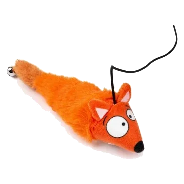 Cana de brincar para gatos com peluche FuzzYard Yeetz Farewell Fox