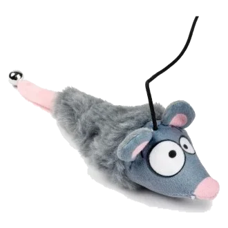 Cana de brincar para gatos com peluche FuzzYard Yeetz Rack Off Rat