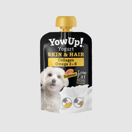 YowUp Skin & Hair iogurte natural para cães, cuidado da pele e do pelo