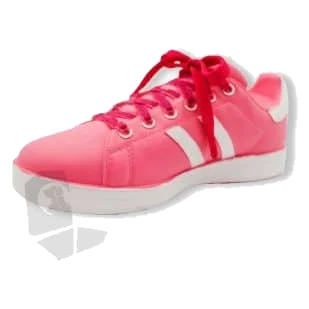 Chinelo rosa de látex para cães, 23,5 cm